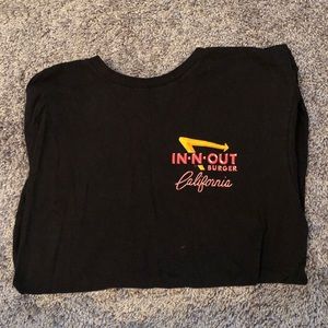 IN-N-OUT Burger black crewneck t-shirt